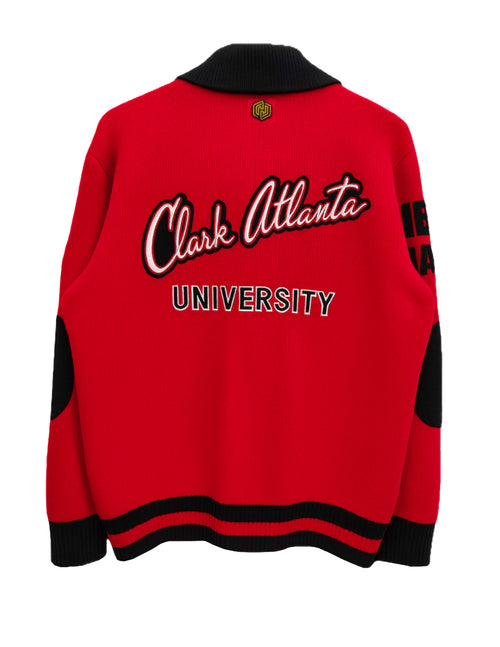 Classic Cowl Letterman Cardigan